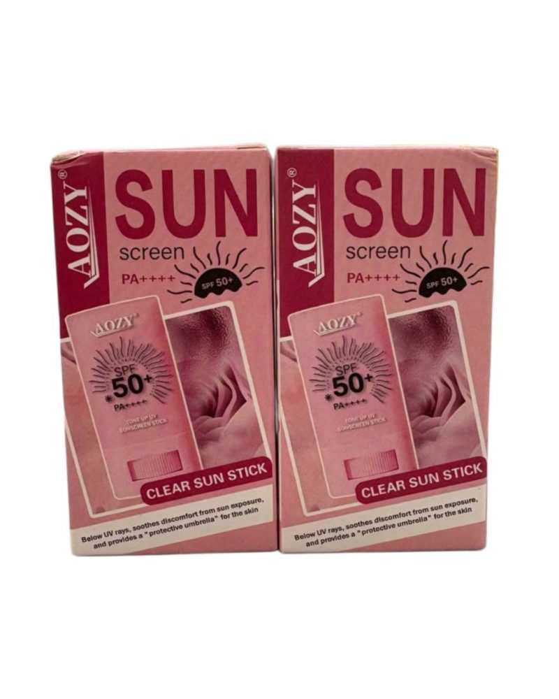ضدآفتاب استیکی بی‌رنگ سبک وماندگار SPF50